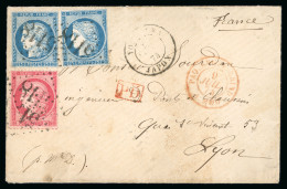 1874. Rarissime Et Superbe Lettre De Mai 1874 Yokohama - 1849-1876: Période Classique