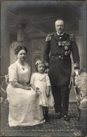 CPA Reine Wilhelmina Der Niederlande, Prince Heinrich Zu Mecklenburg, Princesse Juliana - Familles Royales