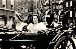 CPA Prinzessinnen Beatrix Und Irene Der Niederlande, Prinsjesdag 1958 - Familles Royales