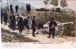 CPA Carte Postale / Militaria / M. L. - 2072 / Nos Vaillants Artilleurs à L'œuvre - La Terreur Des Boches: Notre 75. - Matériel