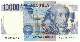 10000 LIRE B. D'ITALIA ALESSANDRO VOLTA SERIE SOSTITUTIVA XG 23/06/1998 FDS - Altri & Non Classificati