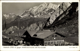 CPA Tirol, Hochalm Gegen Wettersteinwand Und Karwendel - Autres & Non Classés