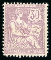 1902, Type Mouchon Retouchés, Série Y&T N° 124/128 - Unused Stamps