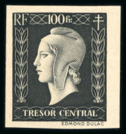 1944. Marianne Dulac Trésor Central Non émis, Y&T N° - 1944-45 Marianne Of Dulac
