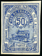 1878, Paris Pour Paris, Spink N°1/4 *.Paquet Omnibus, - Nuevos