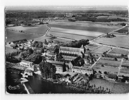 FONTGOMBAULT : Vue Aérienne, Abbaye, Notre-Dame Vue Du Midi - état - Other & Unclassified