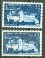 France  1333  * *  TB   En 2 Nuances De Bleu Et De Gomme  - Nuevos