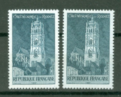 France  1504 Et 1504b   * *  TB  Gomme Dite Tropicale  - Neufs