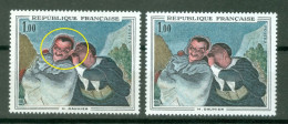 France  1494  * *  TB   Avec Halo Blanc Et Rouge à La Tête - Unused Stamps