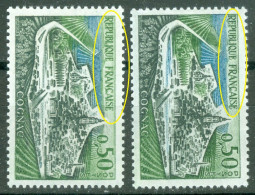 France  1314  * *  TB   Avec Inscriptions En Vert Jaune Et Vert Foncé   - Unused Stamps