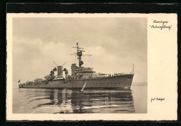 AK Kreuzer Königsberg Der Kriegsmarine  - Warships