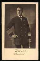 AK Admiral Reinhard Scheer In Uniform Mit Orden Und Dolch  - Autres & Non Classés