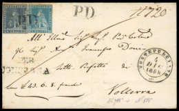 1853-1962 A Large And Varied Lot Of More Than 110 Letters Italian States, With Some Italy - Verzamelingen