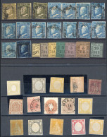 1850,1862, Nice Collection Mint */(*)/O, With A Large - Modène