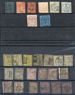 Italian States - Parma: 1852-59, Nice Selection Of 27 Used Classic Stamps - Parma