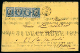 1860-1875, Lot De Environ 25 Lettres Classiques (dont - Collections