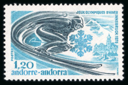 Andorre Français : 1976. Timbres Des Jeux Olympiques De 1976 YT N° 251 - Neufs