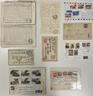 Asia - Far East: 1890s-1989, Group Of 40 Covers/cards Incl. China, Japan, Vietnam, Thailand, Korea, Etc. - Collections, Lots & Séries