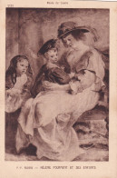 A24519 -  Rubens "Helene Fourment Et Ses Enfants" Painting Postcard France - Paintings