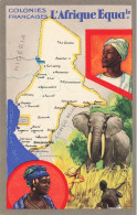 MIKIBP13-045- AFRIQUE EQUATORIALE COLONIES FRANCAISES PLAN EDITION PRODUITS CHIMIQUES LION NOIR - Non Classés