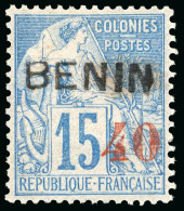 French Colonies - Dahomey: Benin Including 1892 O/pt 4c To 1f... - Gebruikt