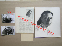 Marina Olenjina Dragović (1897-1963) - Famous Ballerina, Ballet / Original Photos, Visiting Card And Program On 32 Pages - Célébrités