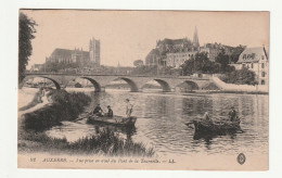 89 . AUXERRE . Vue  Prise En Aval Du Pont De La Tournelle . 1916 - Auxerre