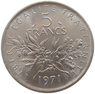 FRANCE 5 FRANCS 1971 #s111 0129 - 5 Francs