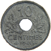 FRANCE 10 CENTIMES 1941 #s111 0407 - 10 Centimes