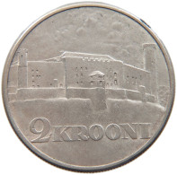 ESTONIA 2 KROONI 1930 #s106 0045 - Estonie