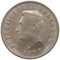 EL SALVADOR 5 CENTAVOS 1977 #s107 0219 - Salvador