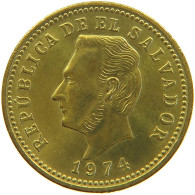 EL SALVADOR 3 CENTAVOS 1974 #s110 0353 - El Salvador