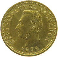 EL SALVADOR 3 CENTAVOS 1974 #s107 0169 - Salvador