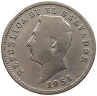 EL SALVADOR 10 CENTAVOS 1951 #s107 0223 - El Salvador