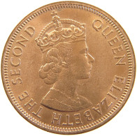 BRITISH CARIBBEAN TERRITORIES 1 CENT 1965 Elizabeth II. (1952-2022) #s110 0477 - British Virgin Islands