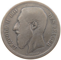 BELGIUM 2 FRANCS 1867 #s106 0101 - 2 Francs