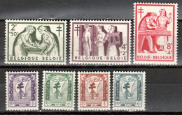 BELGIE 998-1004 **  MNH – Verpleging - Infirmières - Nursing (1956) - Unused Stamps