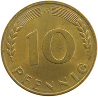 GERMANY BRD 10 PFENNIG 1950 G #s111 0555 - 10 Pfennig