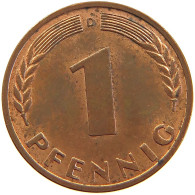 GERMANY BRD 1 PFENNIG 1950 D #s111 0621 - 1 Pfennig