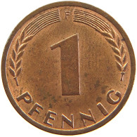 GERMANY BRD 1 PFENNIG 1950 F #s111 0627 - 1 Pfennig