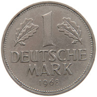 GERMANY BRD 1 MARK 1968 J #s102 0169 - 1 Mark