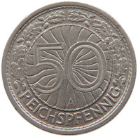 GERMANY 50 REICHSPFENNIG 1937 A #s110 0643 - 50 Reichspfennig