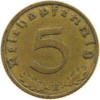 GERMANY 5 REICHSPFENNIG 1937 E #s107 0545 - 5 Reichspfennig