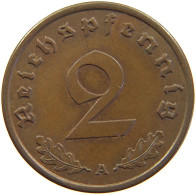 GERMANY 2 REICHSPFENNIG 1940 A #s110 0001 - 2 Reichspfennig