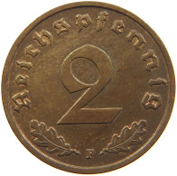 GERMANY 2 REICHSPFENNIG 1939 F #s109 0731 - 2 Reichspfennig