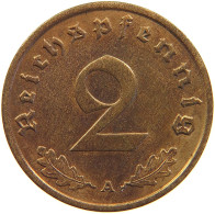 GERMANY 2 REICHSPFENNIG 1939 A #s110 0061 - 2 Reichspfennig