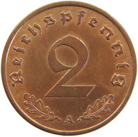 GERMANY 2 REICHSPFENNIG 1939 A #s111 0435 - 2 Reichspfennig