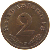 GERMANY 2 REICHSPFENNIG 1937 F #s110 0067 - 2 Reichspfennig