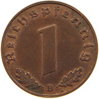 GERMANY 1 REICHSPFENNIG 1939 B #s109 1177 - 1 Reichspfennig