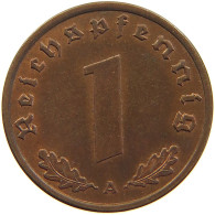 GERMANY 1 REICHSPFENNIG 1939 A #s109 0661 - 1 Reichspfennig